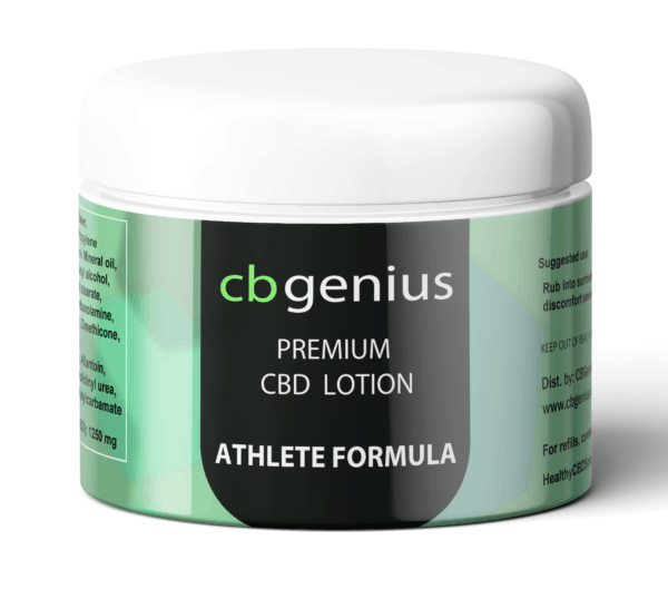 Potent CBD Lotion Athletic Formulation for Pain Relief